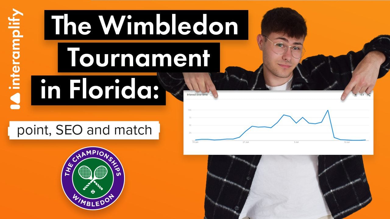 SEO Analysis for Wimbledon 2022 tournament in Florida